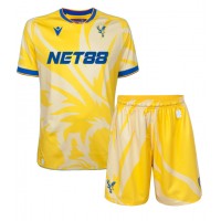 Echipament fotbal Crystal Palace Adam Wharton #20 Tricou Deplasare 2024-25 pentru copii maneca scurta (+ Pantaloni scurti)